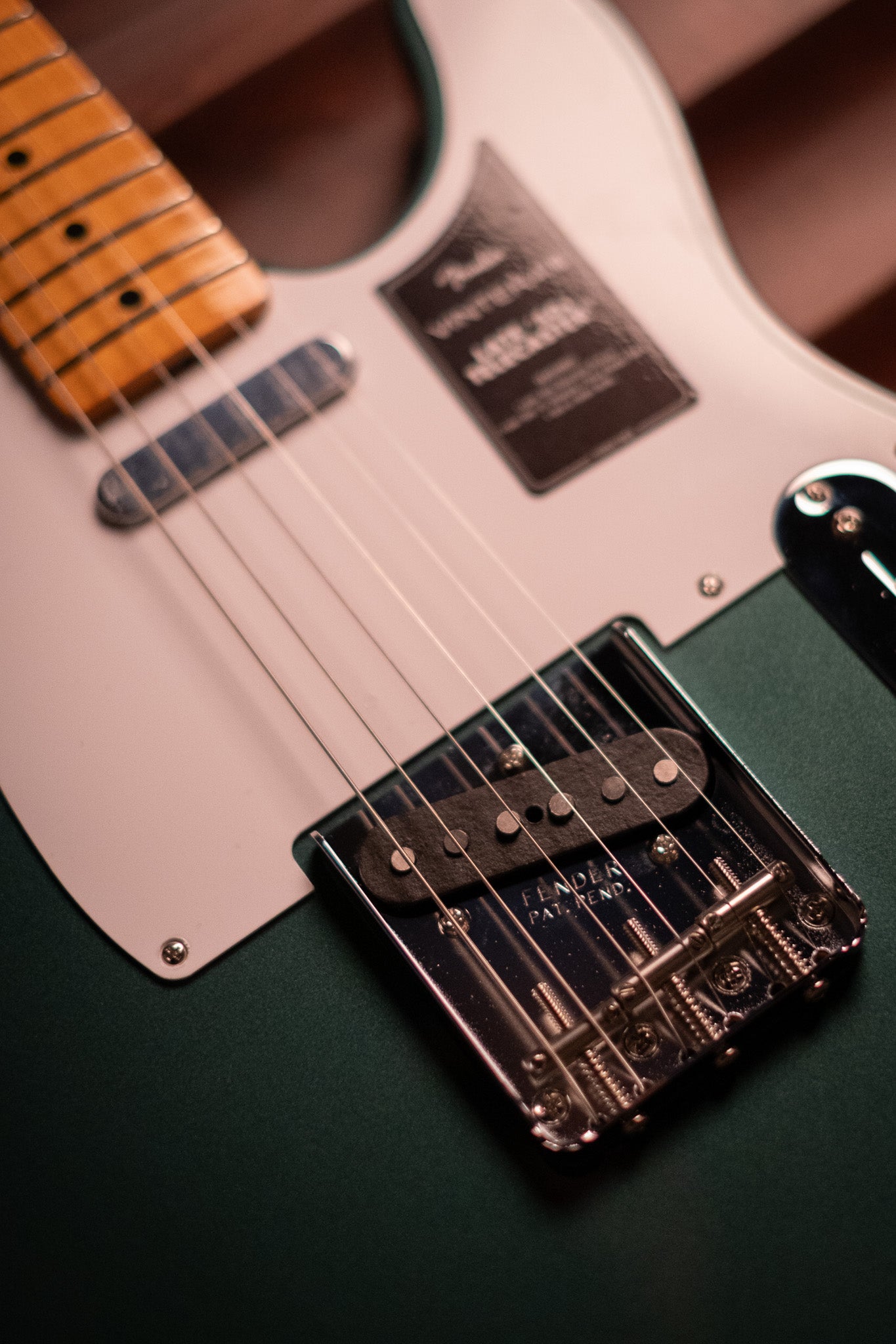 Fender Vintera III Late '50s Telecaster, Sherwood Green Metallic
