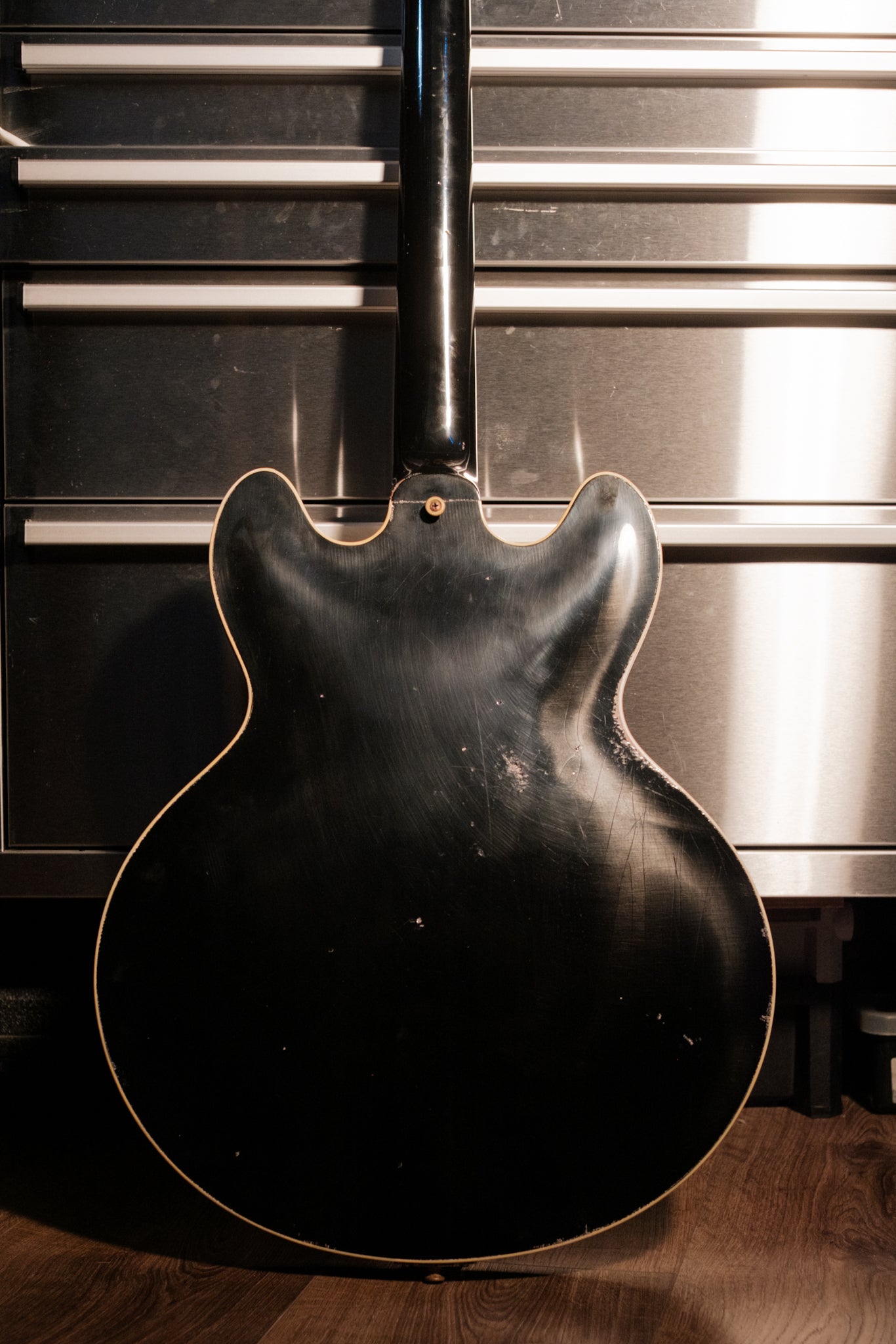 Gibson Custom 1964 ES-345 Trapeze Varitone, Ebony, Heavy Aged