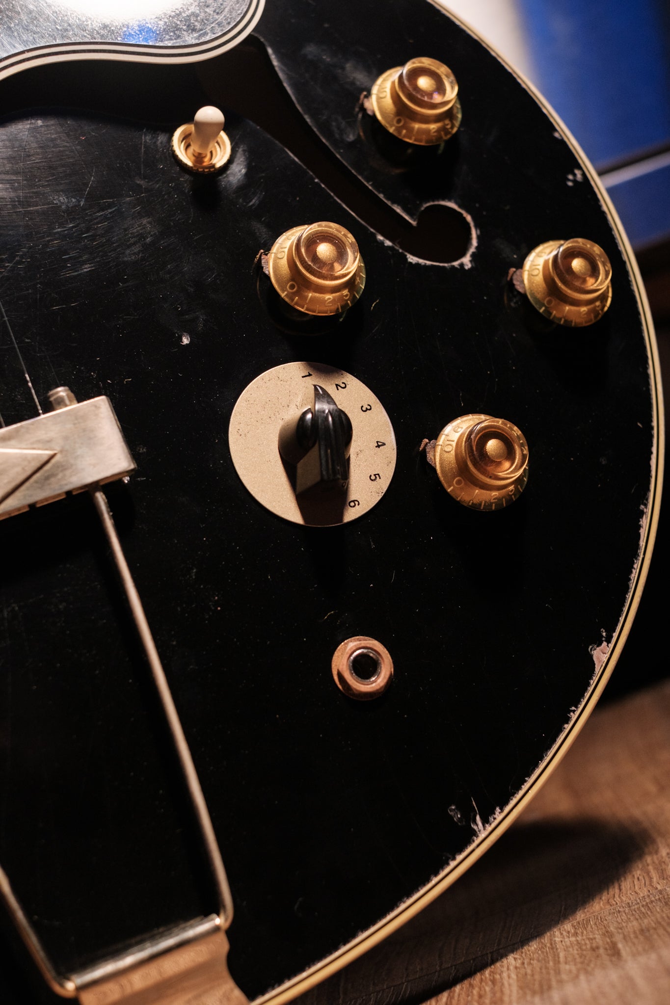 Gibson Custom 1964 ES-345 Trapeze Varitone, Ebony, Heavy Aged