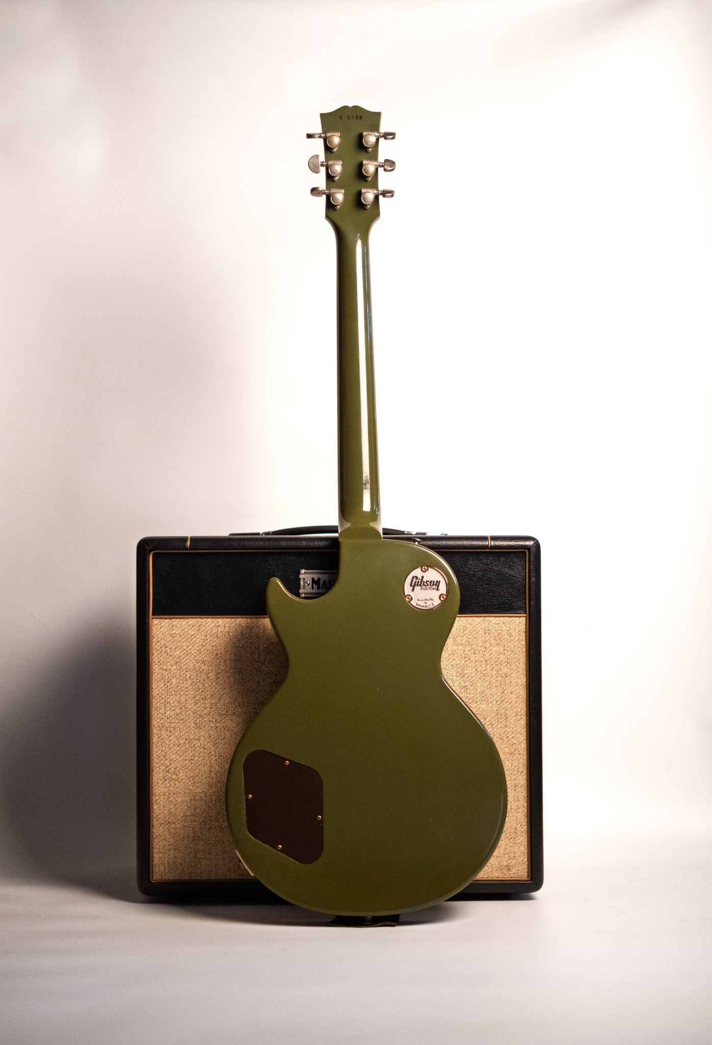 Gibson Custom M2M '54 Les Paul, Olive Drab, Ultra Light Aged
