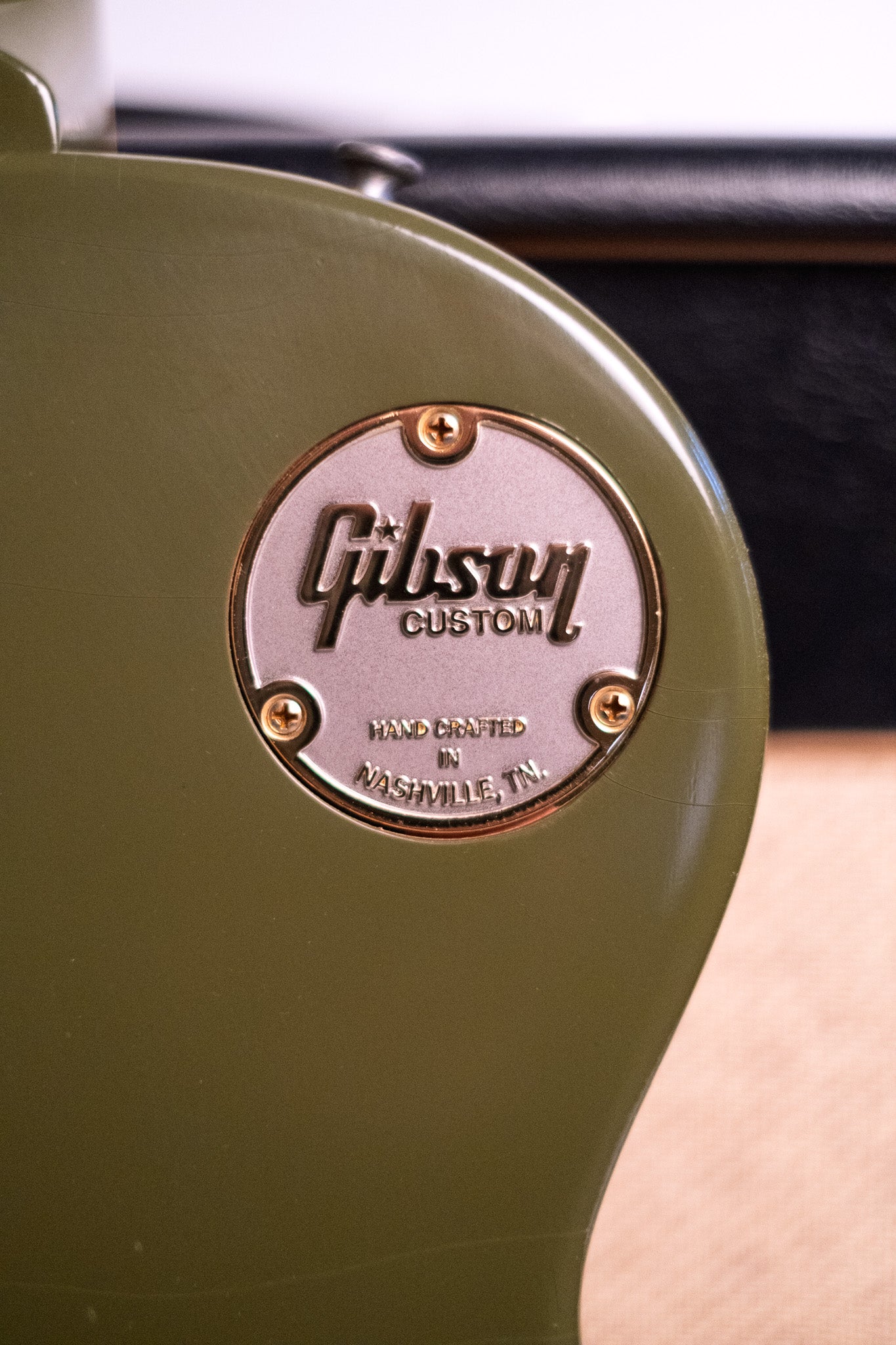 Gibson Custom M2M '54 Les Paul, Olive Drab, Ultra Light Aged