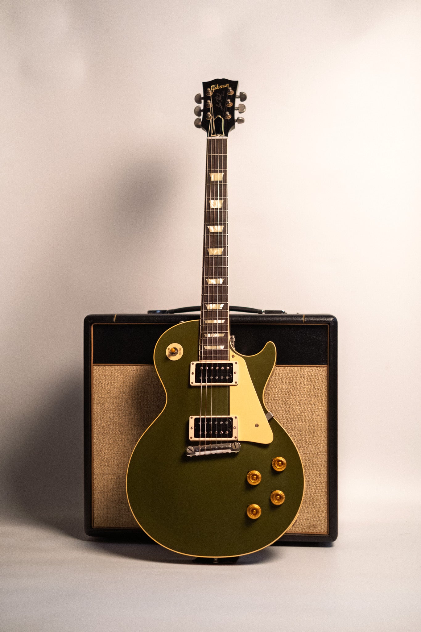 Gibson Custom M2M '54 Les Paul, Olive Drab, Ultra Light Aged