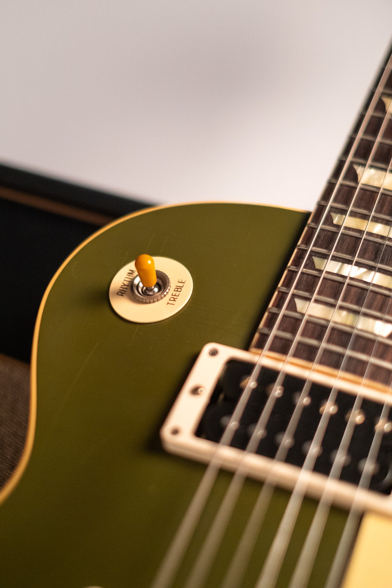 Gibson Custom M2M '54 Les Paul, Olive Drab, Ultra Light Aged