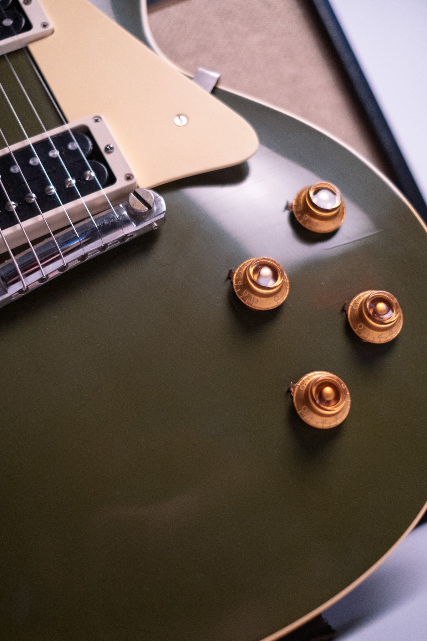 Gibson Custom M2M '54 Les Paul, Olive Drab, Ultra Light Aged