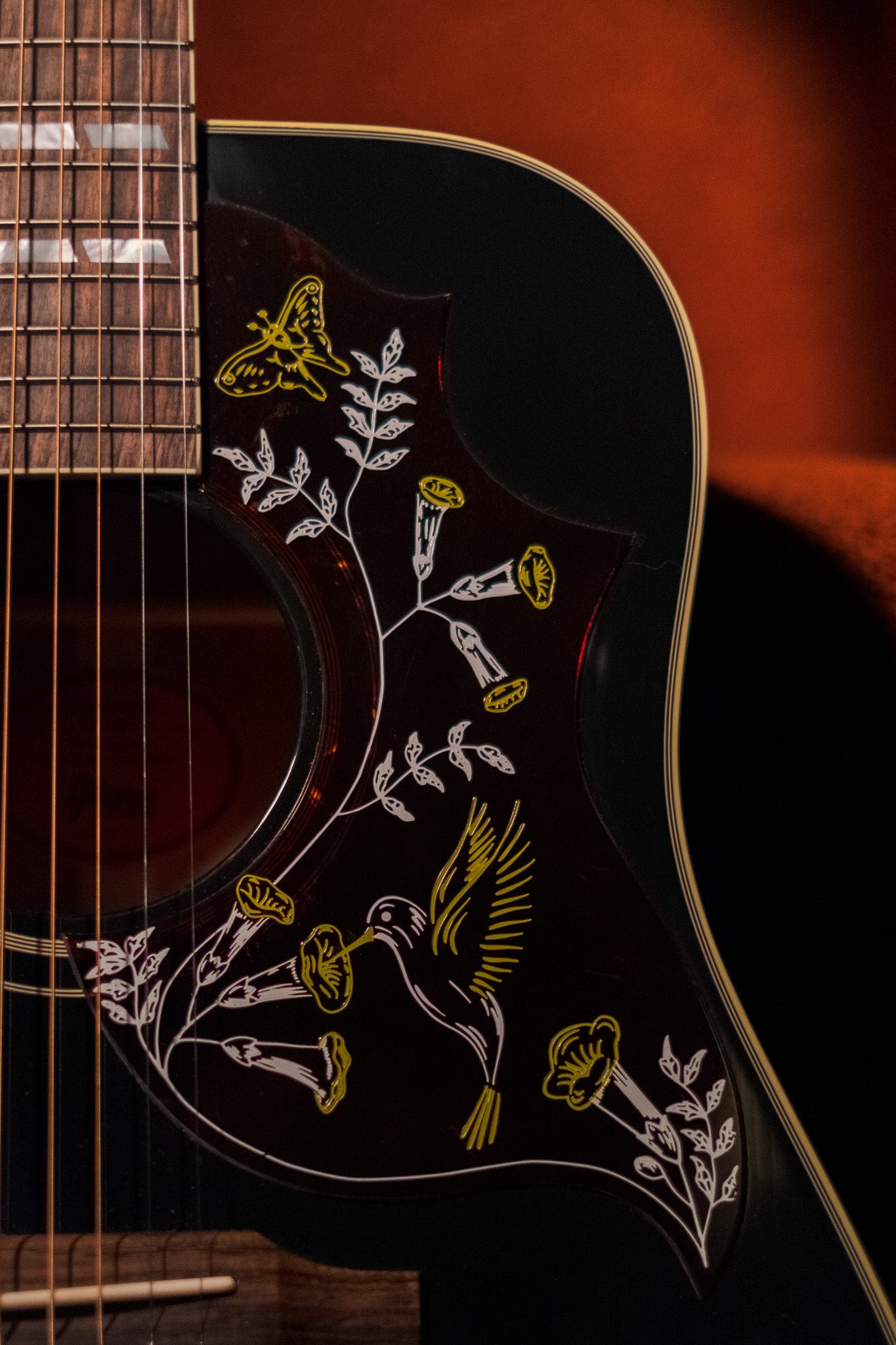 Gibson Custom Shop Hummingbird, Torch Ebony
