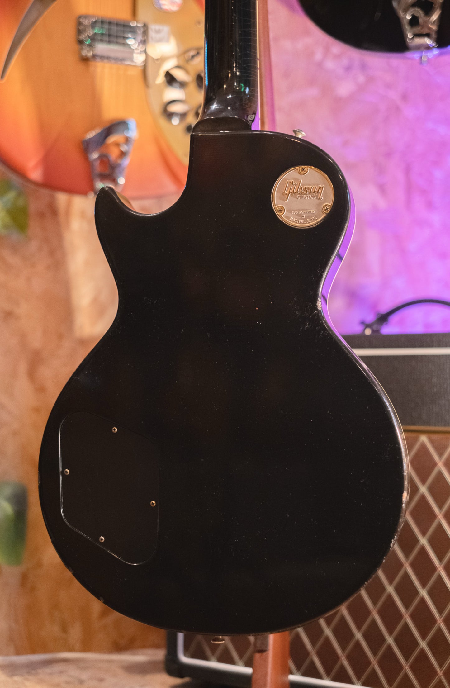 Gibson Custom Shop M2M '57 Les Paul Standard, Ebony, Murphy Lab Light Aged