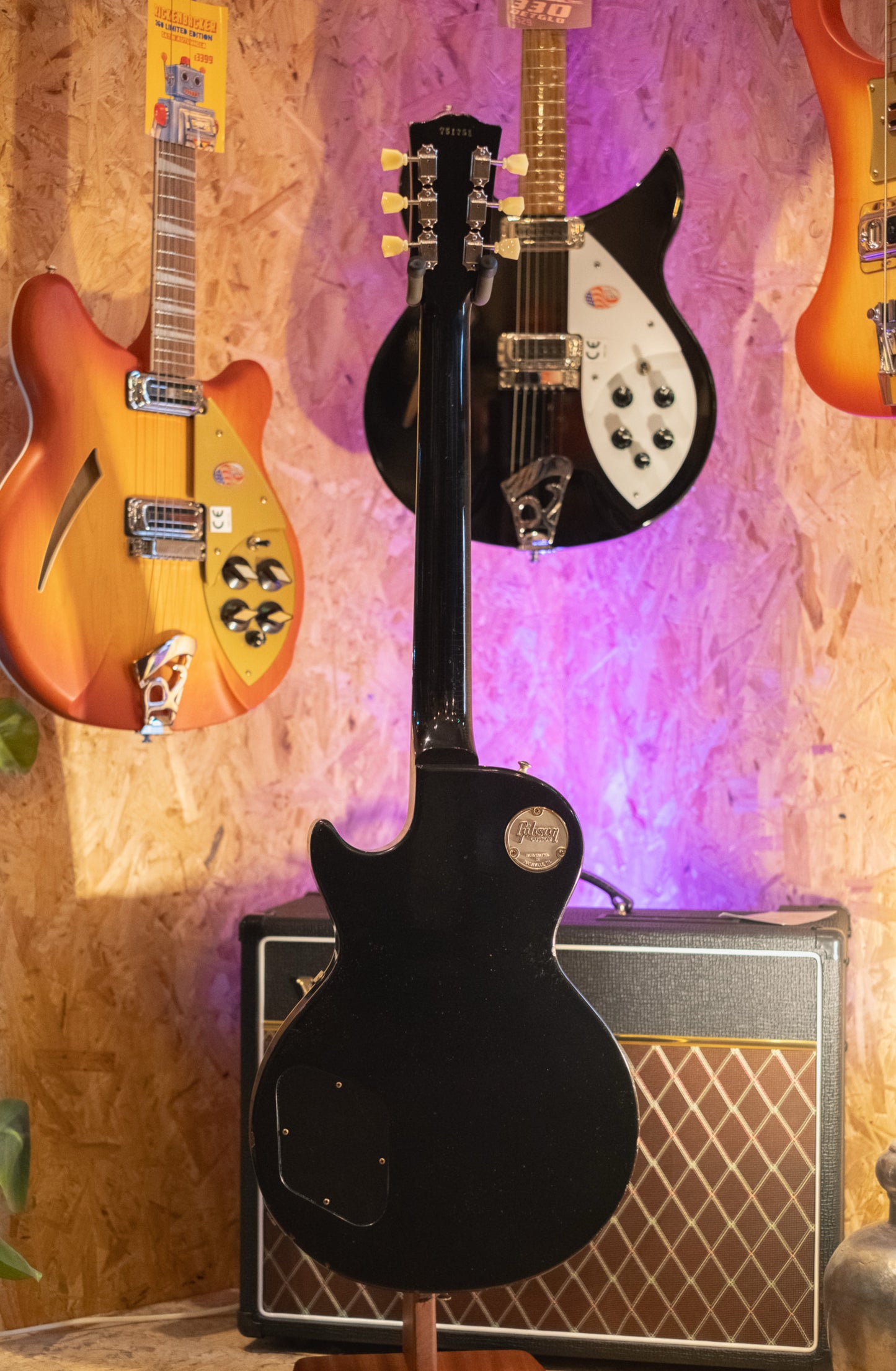 Gibson Custom Shop M2M '57 Les Paul Standard, Ebony, Murphy Lab Light Aged