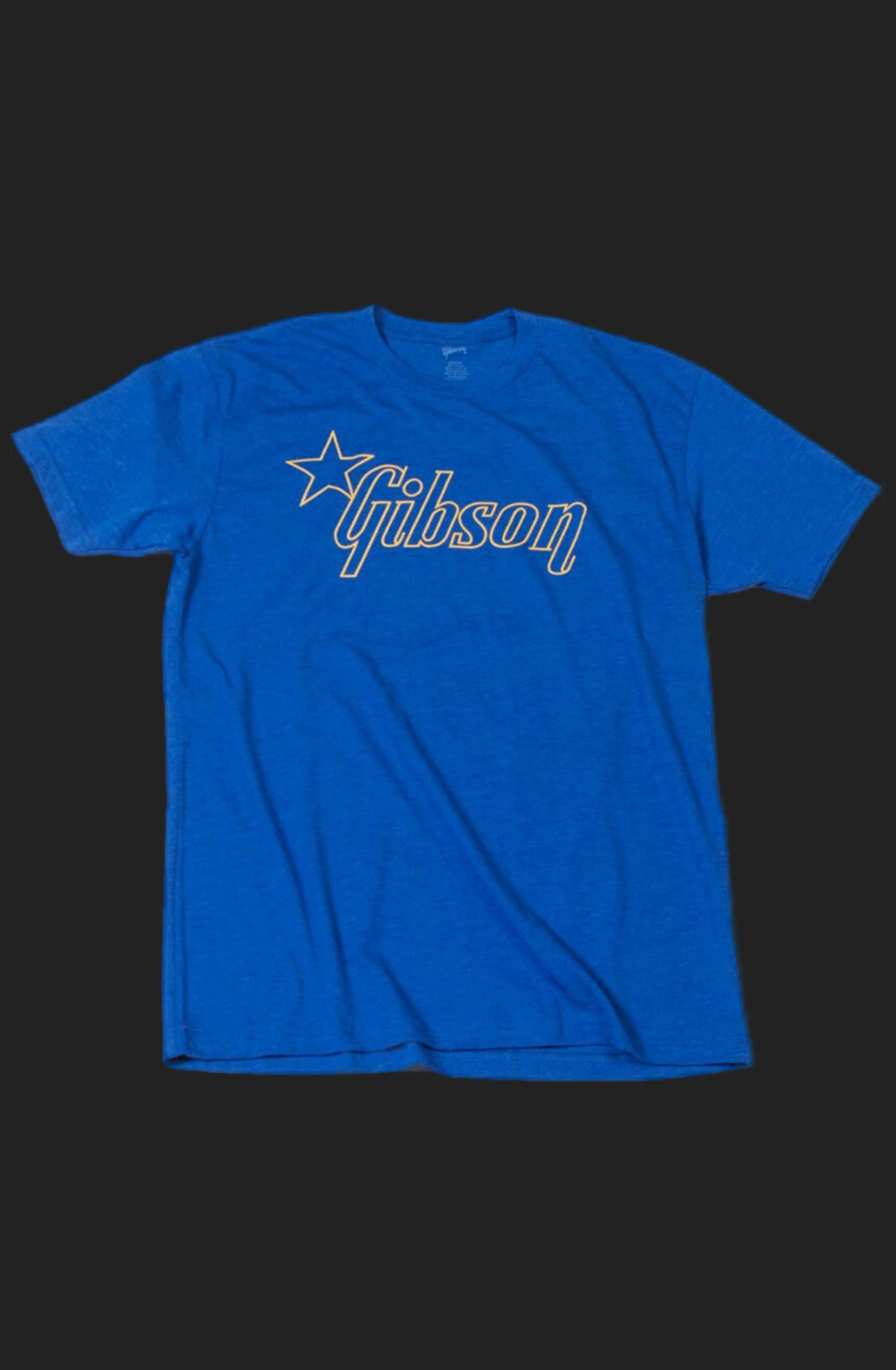 Gibson Star Logo Tee, Blue