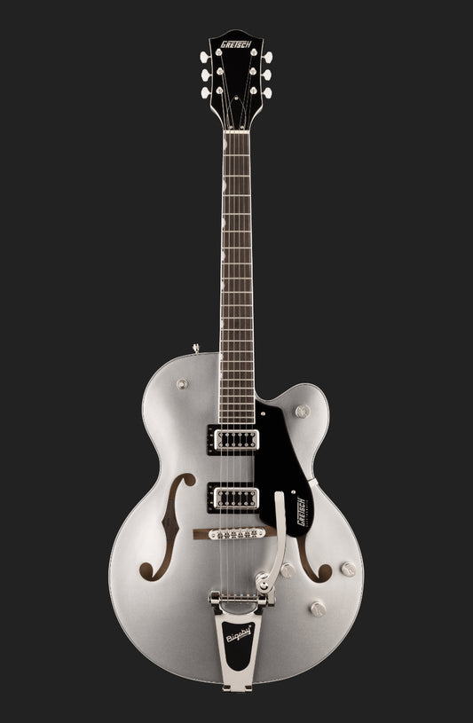 Gretsch G5420T Electromatic Classic Hollow Body Single Cut With Bigsby, Airline Silver