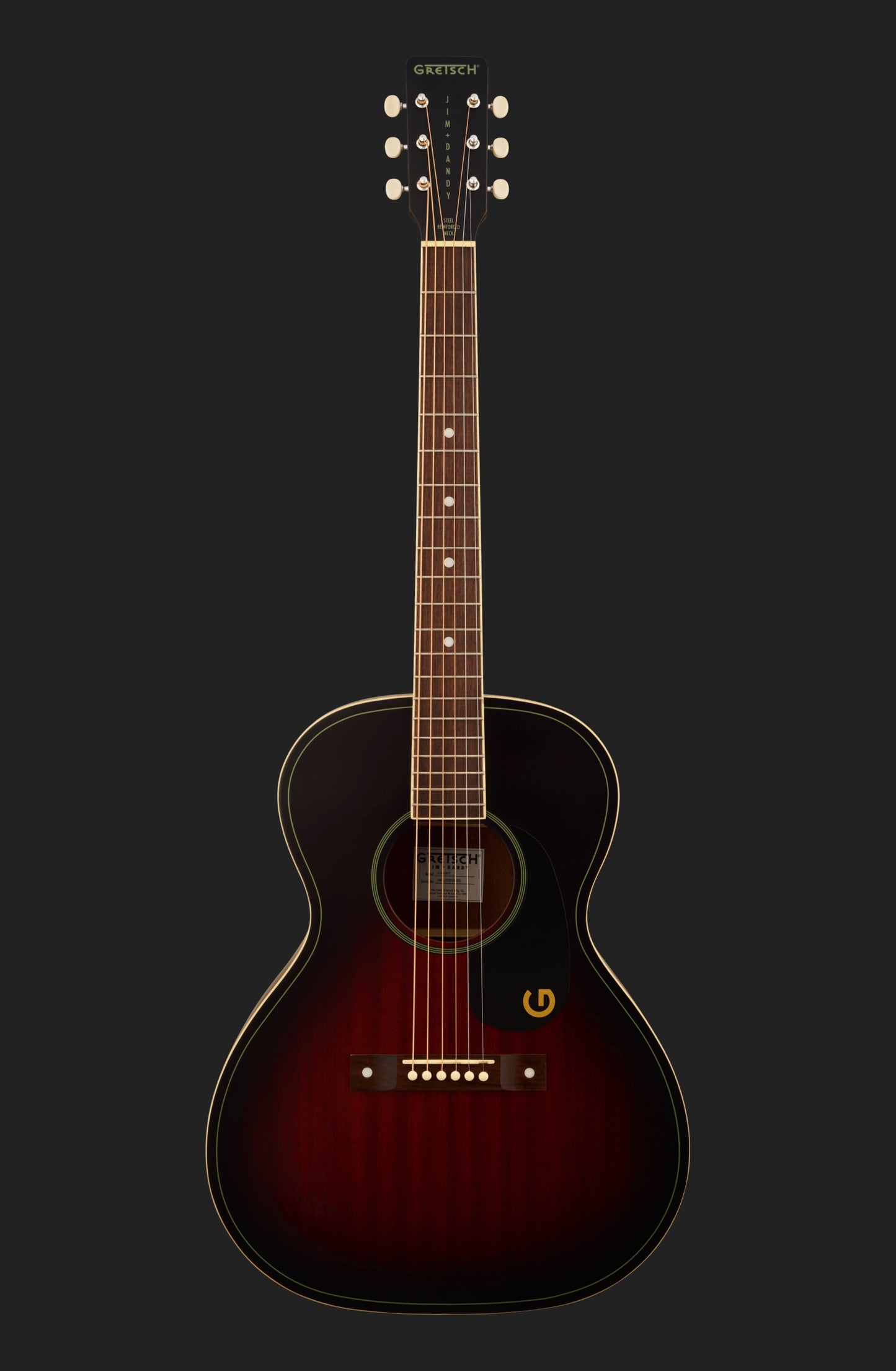 Gretsch Jim Dandy Concert, Deep Cherry Burst