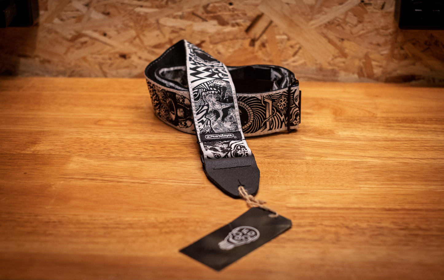 Dunlop ILOVEDUST Skulls Guitar Strap ILD04