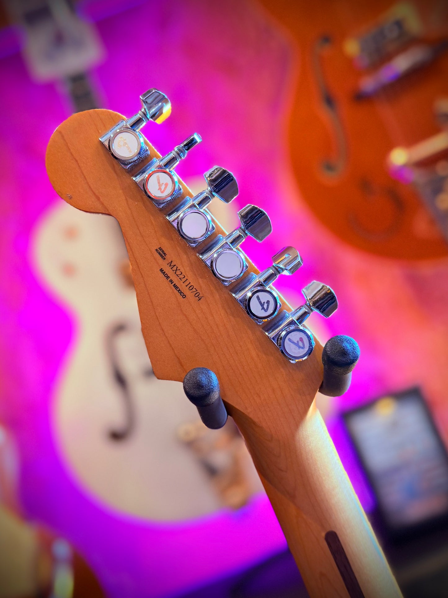 Pre Loved Fender Player Plus Stratocaster, Tequila Sunrise.