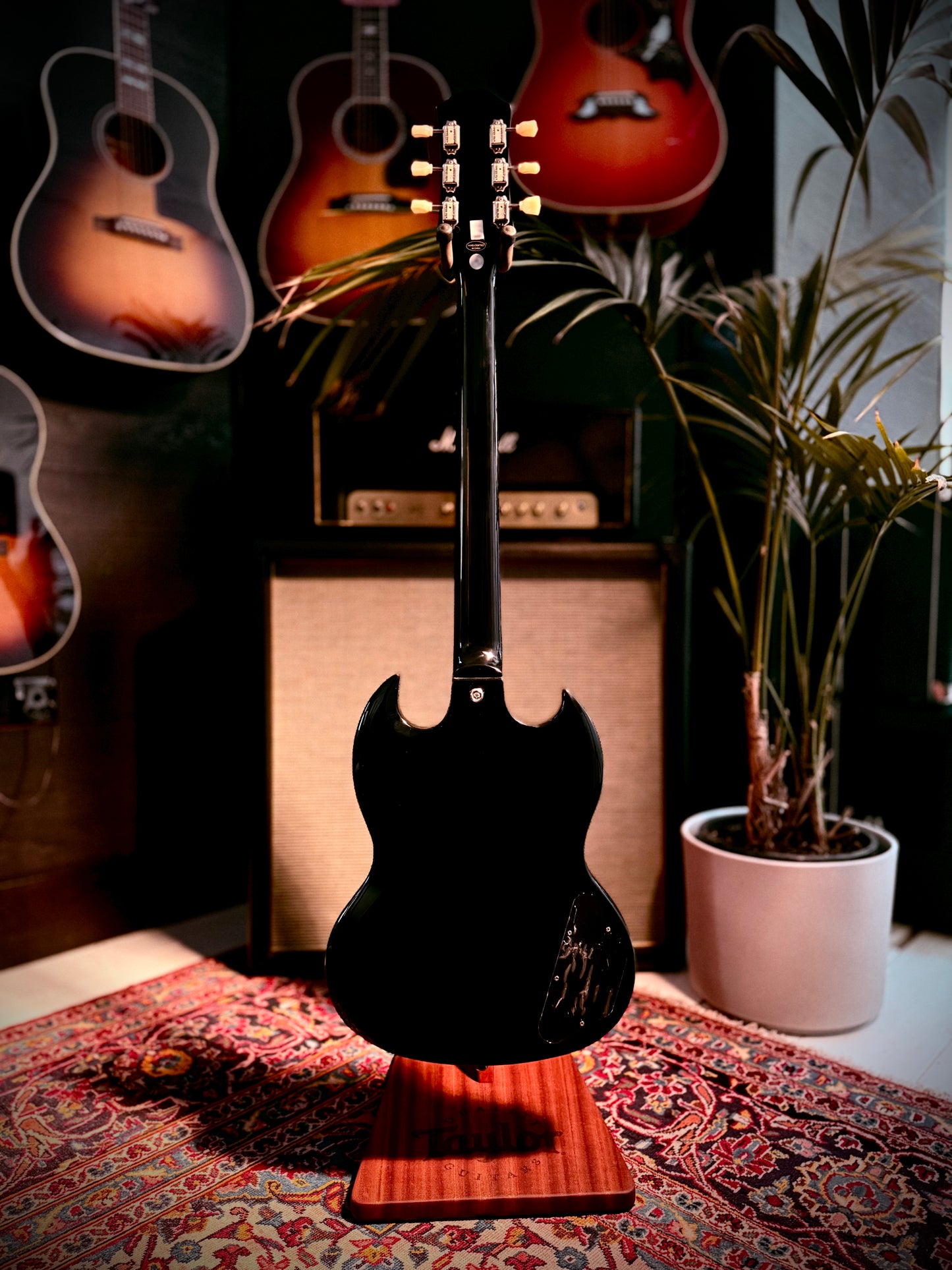 Pre Loved, Left Handed Epiphone SG Standard Ebony.