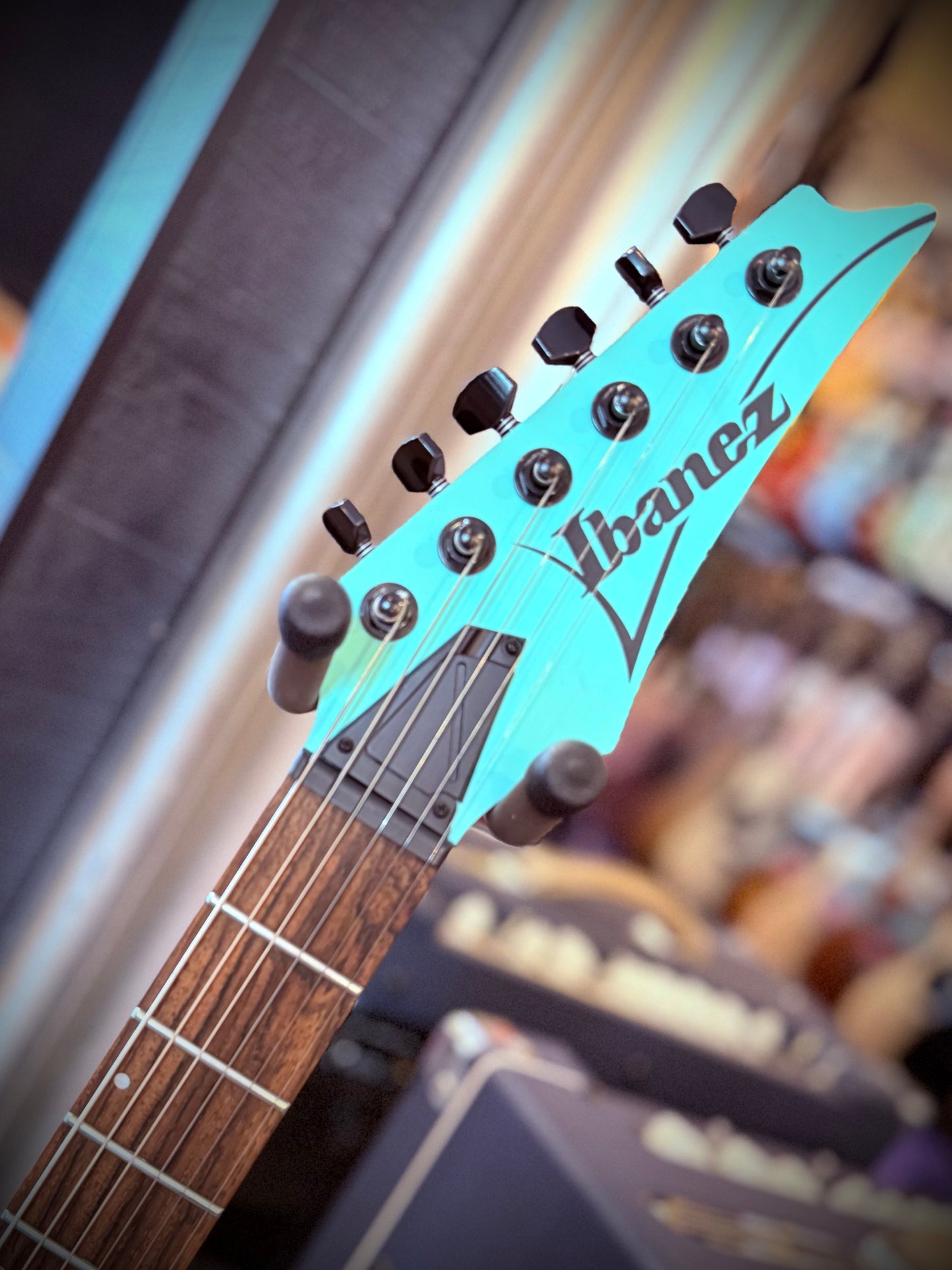 PRE-LOVED Ibanez S561 Seafoam Green Matte.