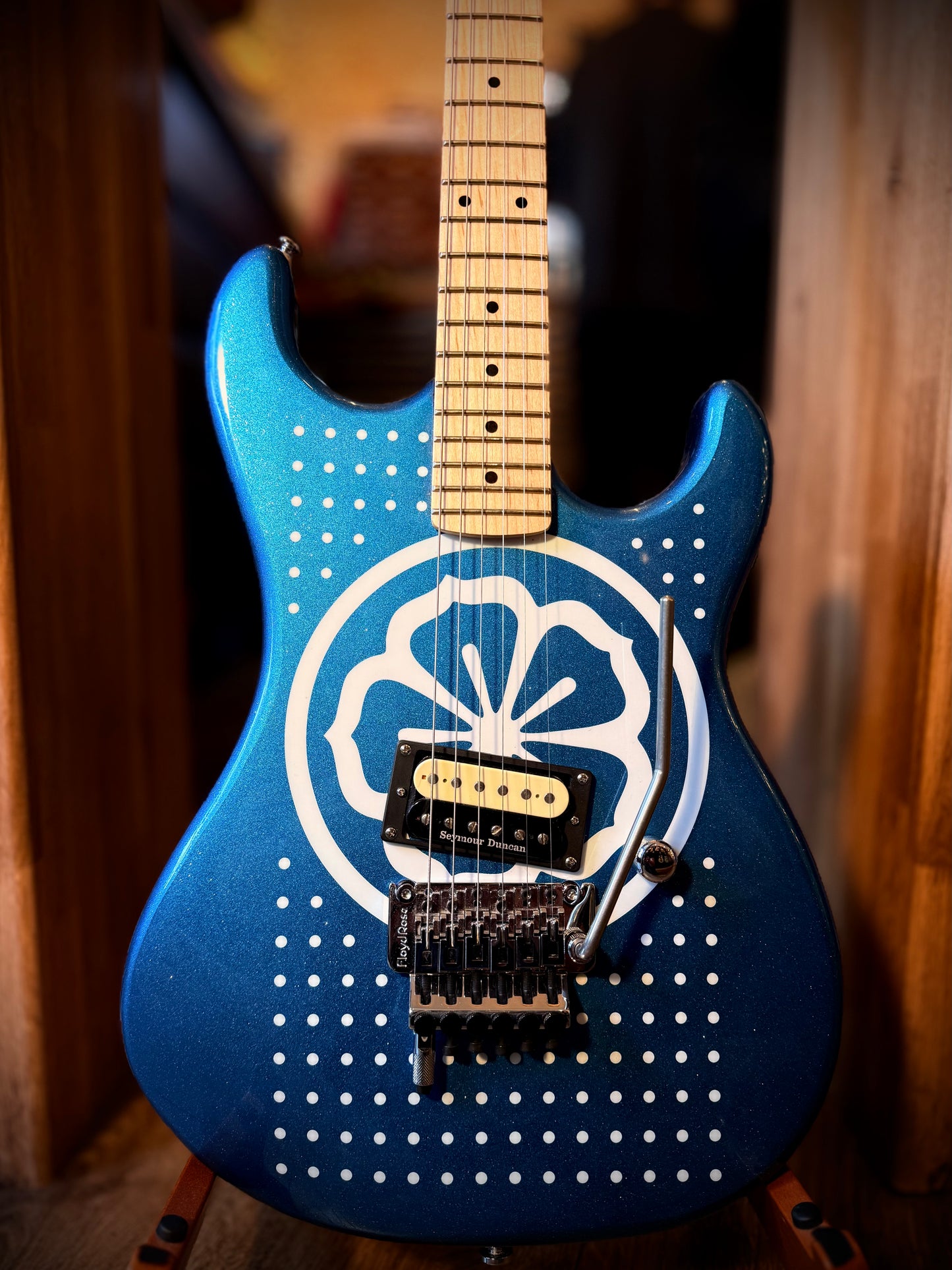 PRE-LOVED Kramer Baretta White Lotus, Candy Blue.