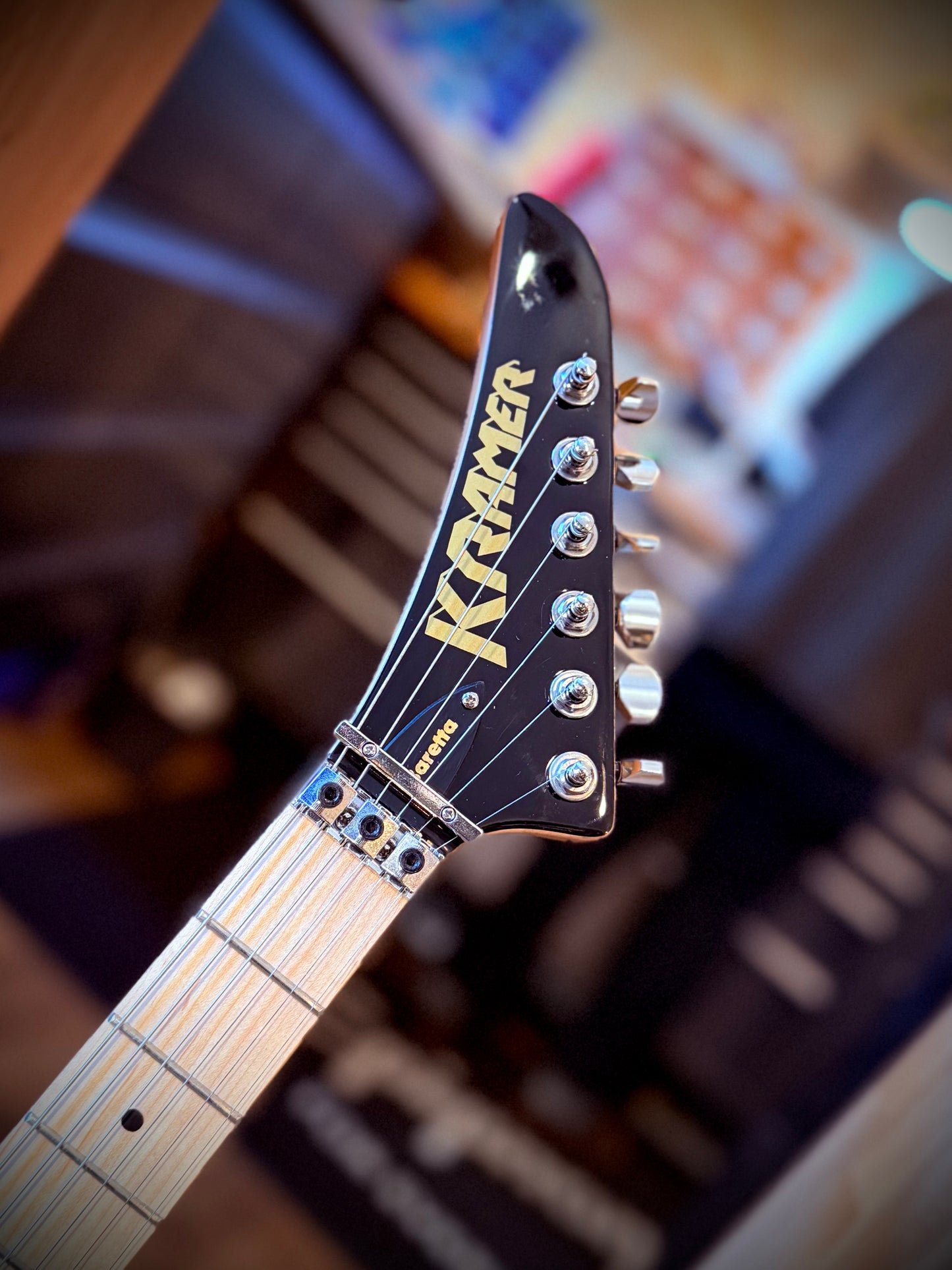 PRE-LOVED Kramer Baretta White Lotus, Candy Blue.