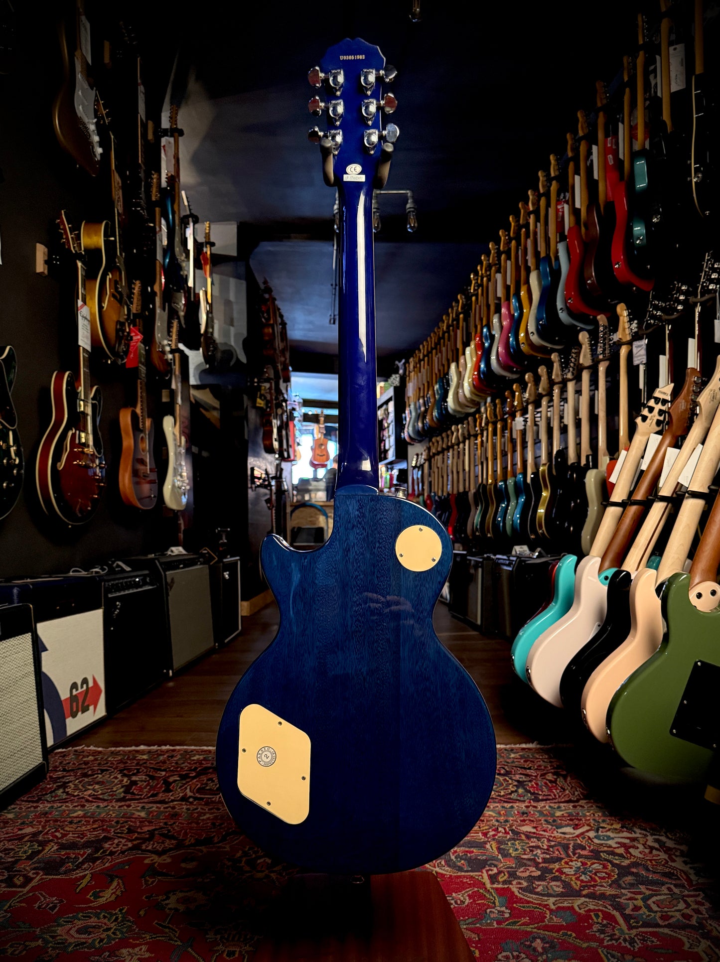 PRE LOVED Epiphone 60's Standard Les Paul Blueberry Burst