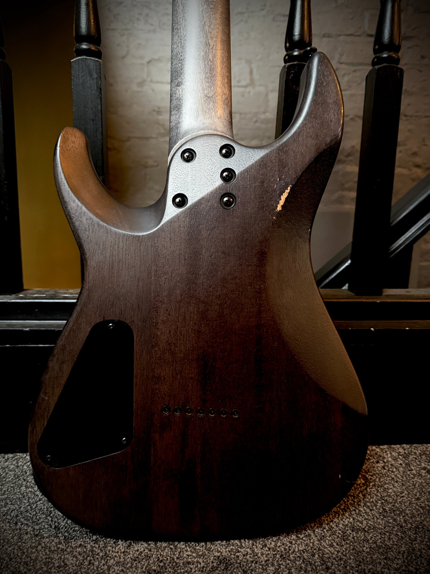 PRE LOVED Schecter Omen Elite, 7 String, Black Cherry Burst