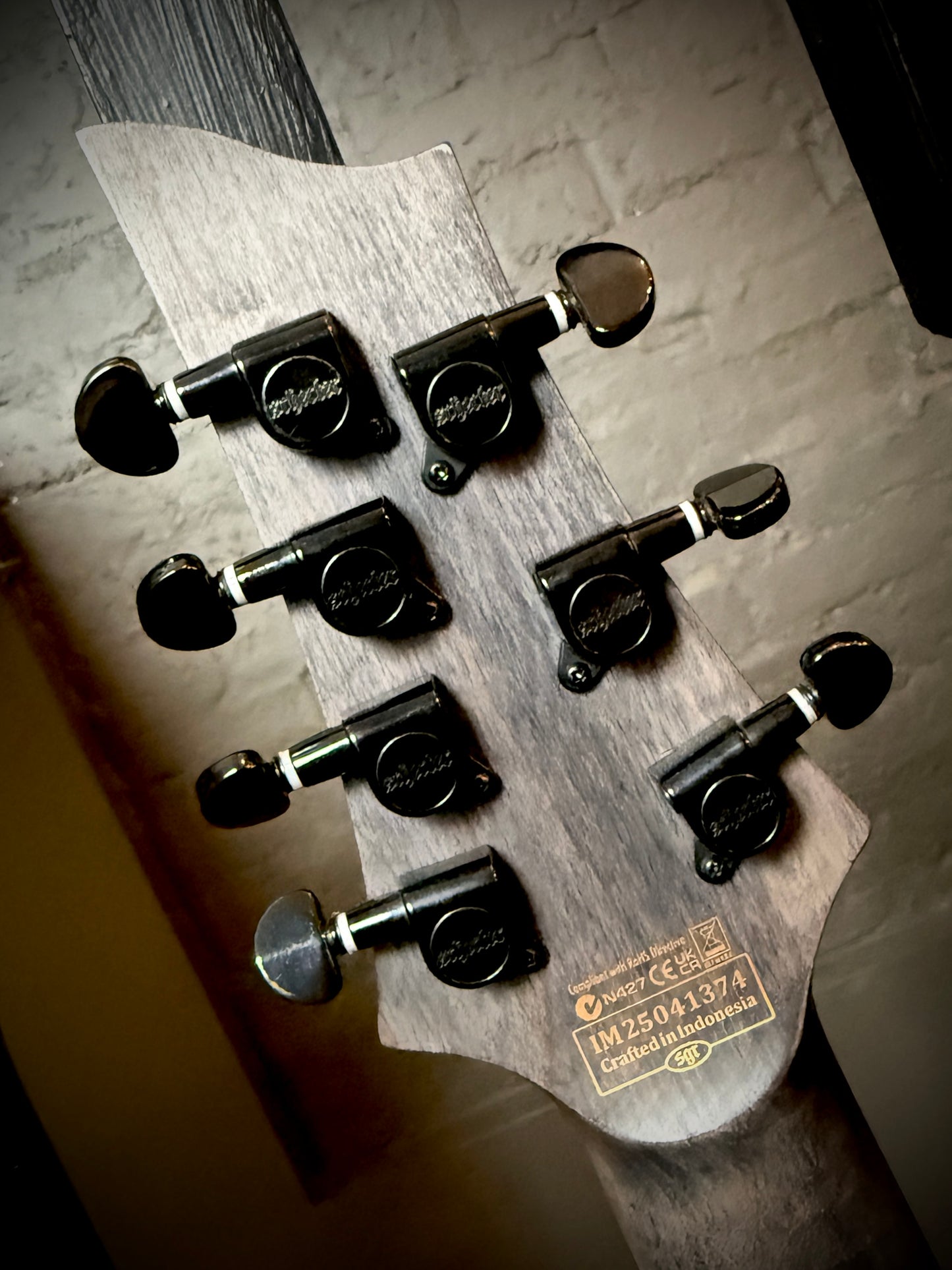 PRE LOVED Schecter Omen Elite, 7 String, Black Cherry Burst