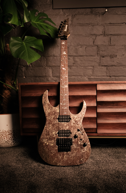 Ibanez J Custom RG8620AH-BQZ, Black Quartz