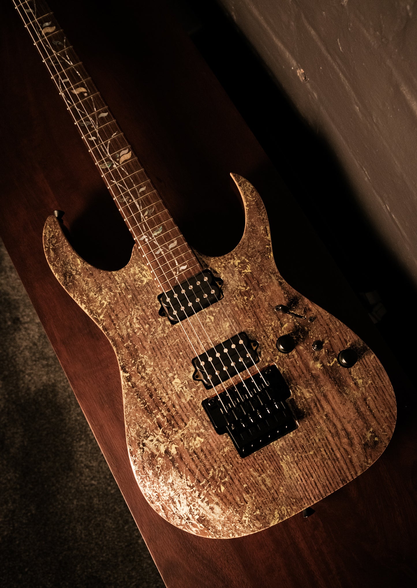 Ibanez J Custom RG8620AH-BQZ, Black Quartz