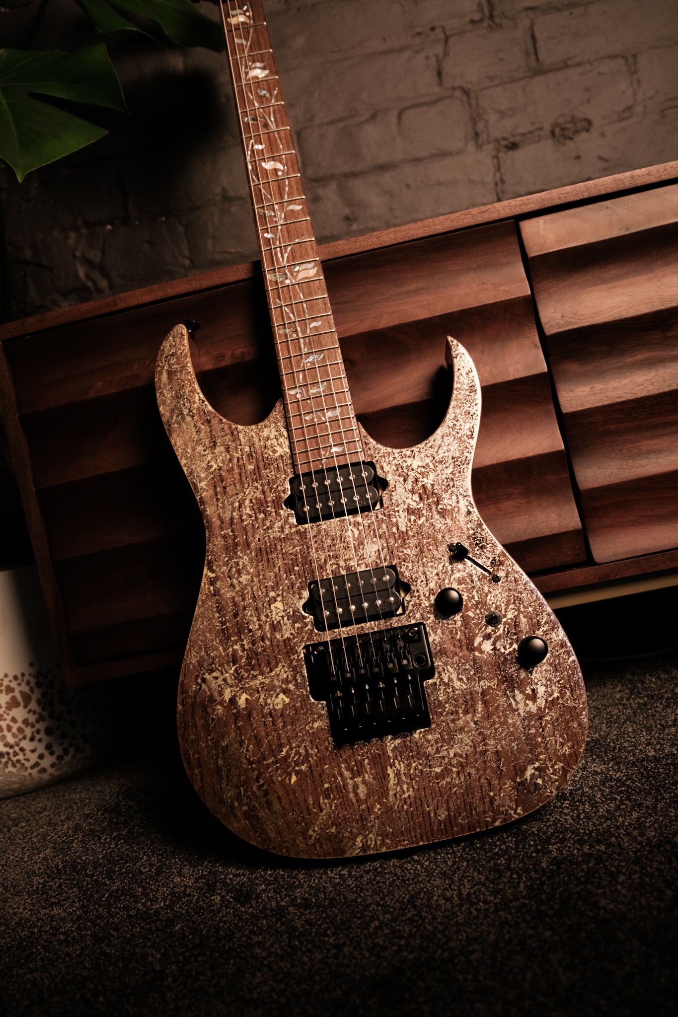 Ibanez J Custom RG8620AH-BQZ, Black Quartz