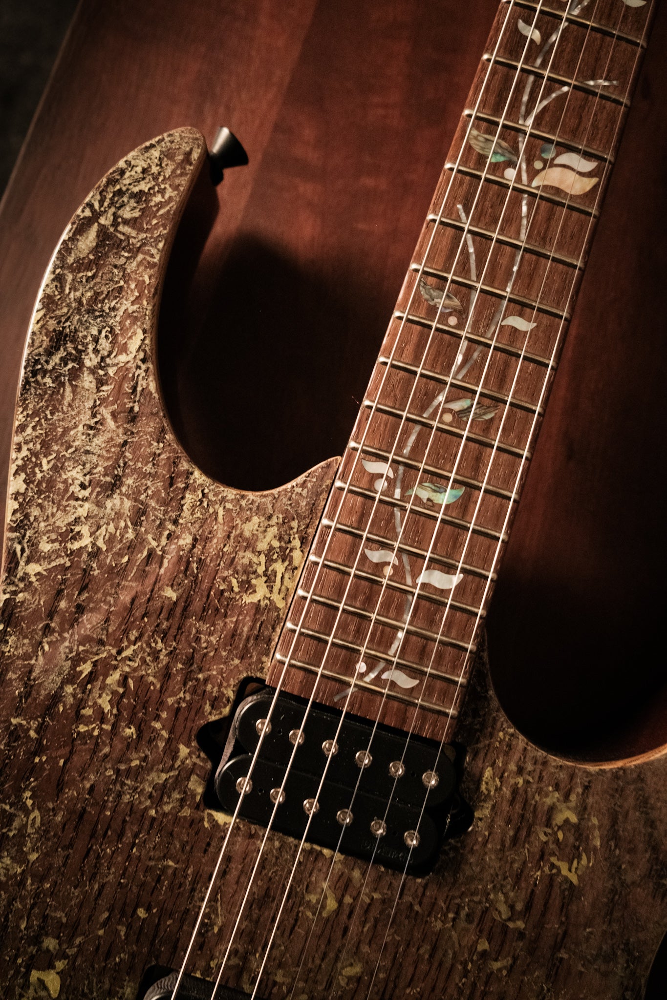 Ibanez J Custom RG8620AH-BQZ, Black Quartz