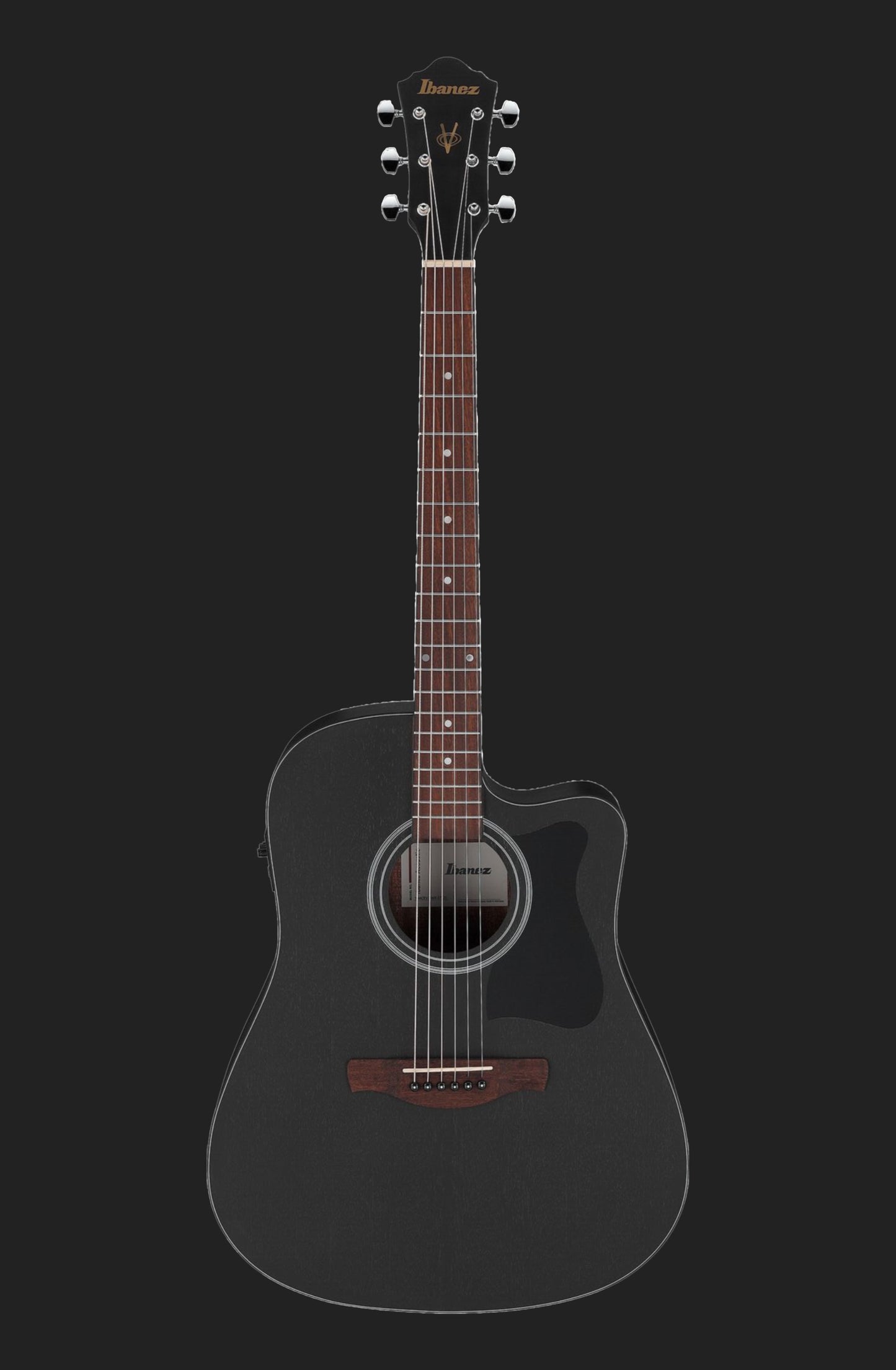 Ibanez V44CE WK, Weathered Black
