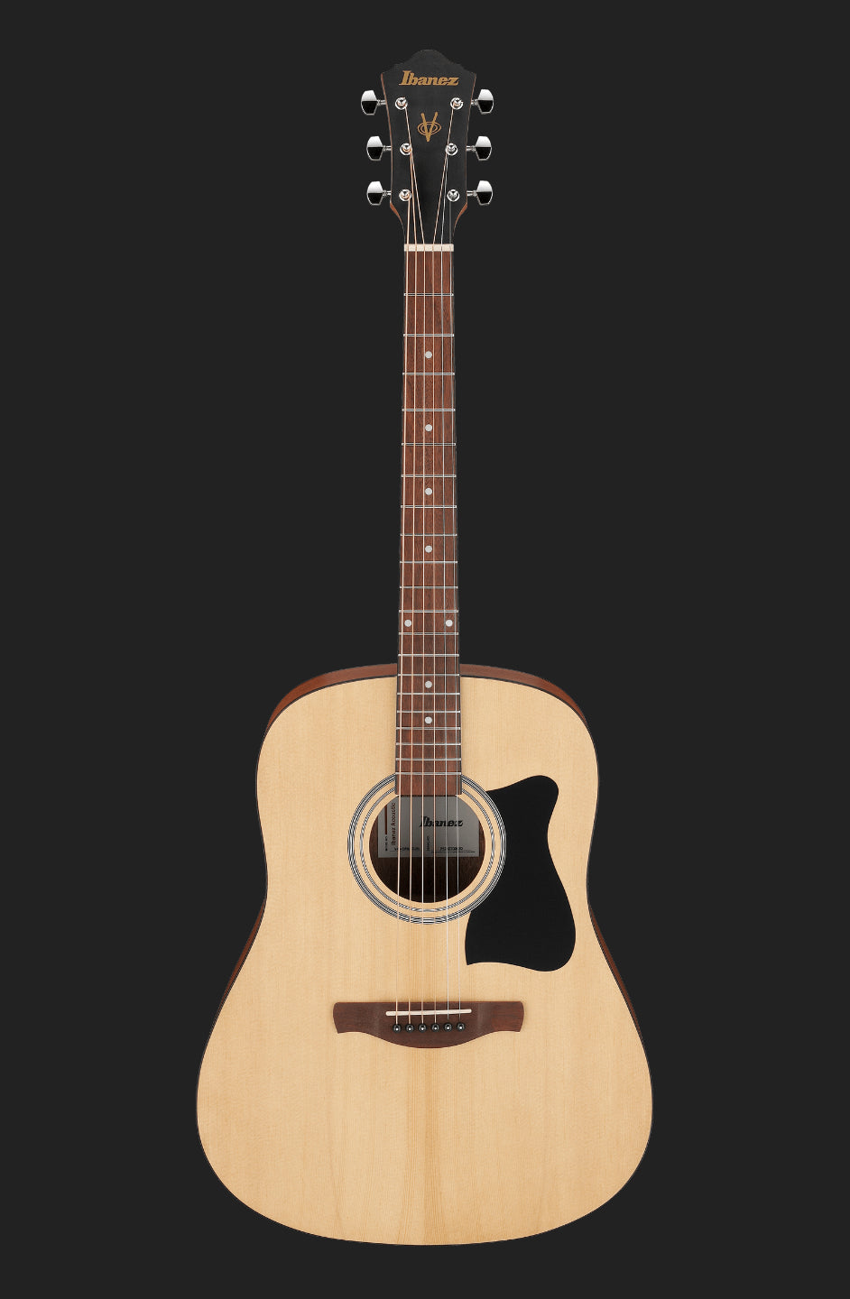 Ibanez V series Left Handed Electro Acoustic, V40LCE Open Pore Natural.