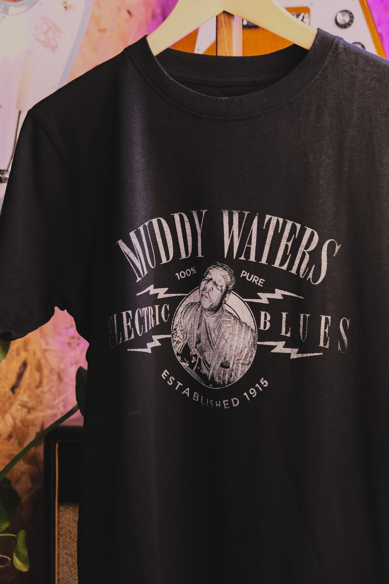 Muddy Waters Electric Blues T-Shirt Unisex