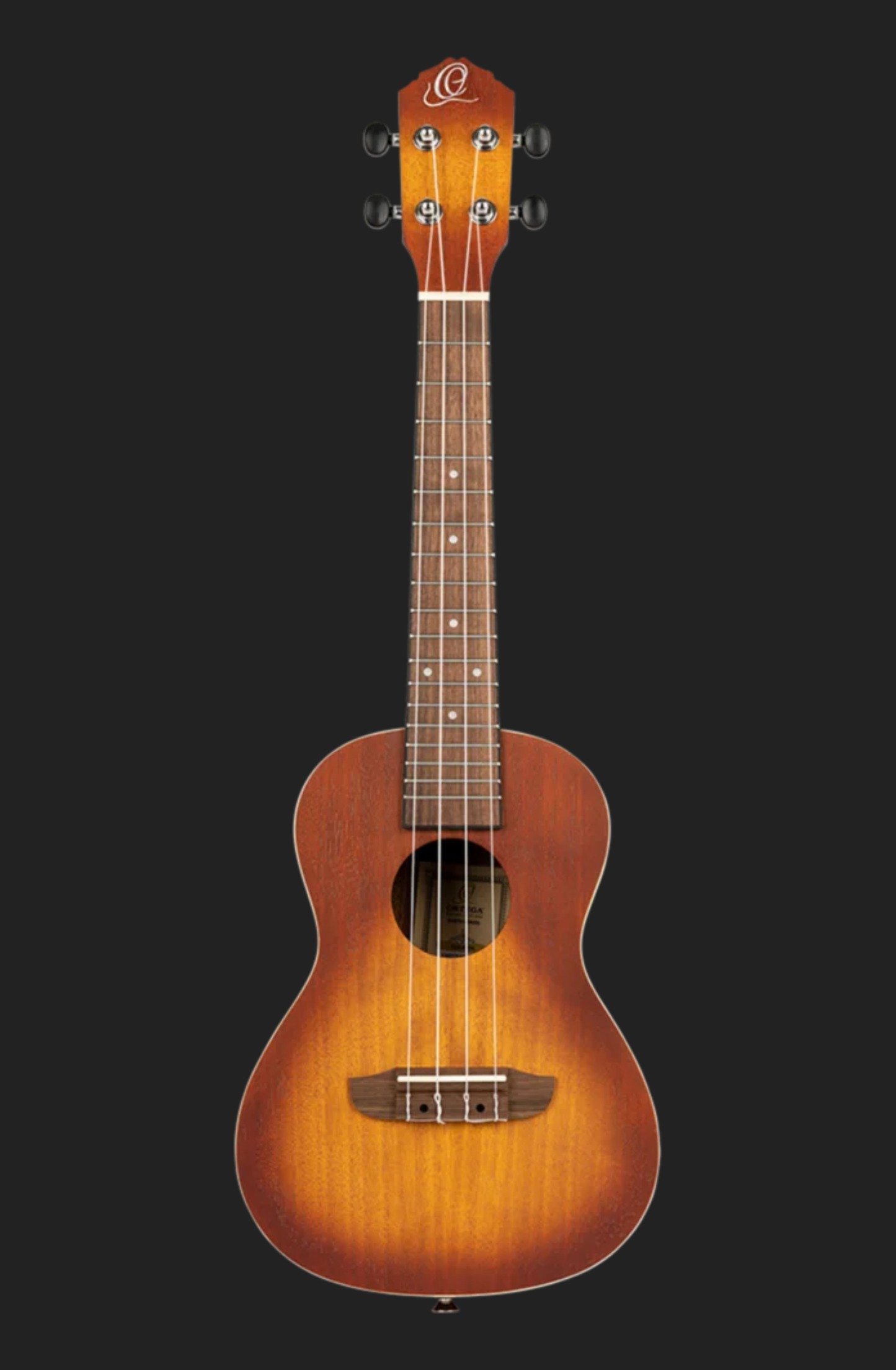 Ortega RUDAWN Concert Ukulele, Dawn Sunburst