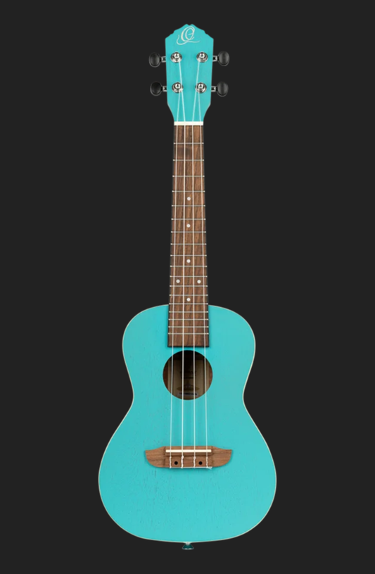 Ortega RULAGOON Concert Ukulele, Lagoon Turquoise