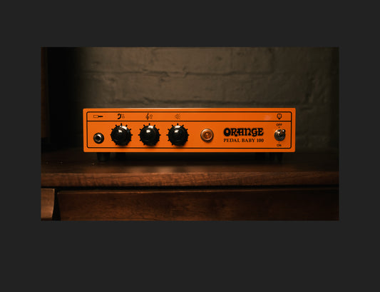 PRE LOVED Orange Pedal Baby 100W Class A/B Power Amplifier