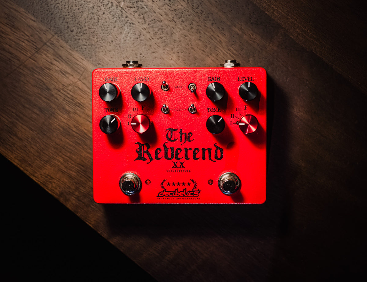 PRE-LOVED Decibelics The Reverend, Fire Red