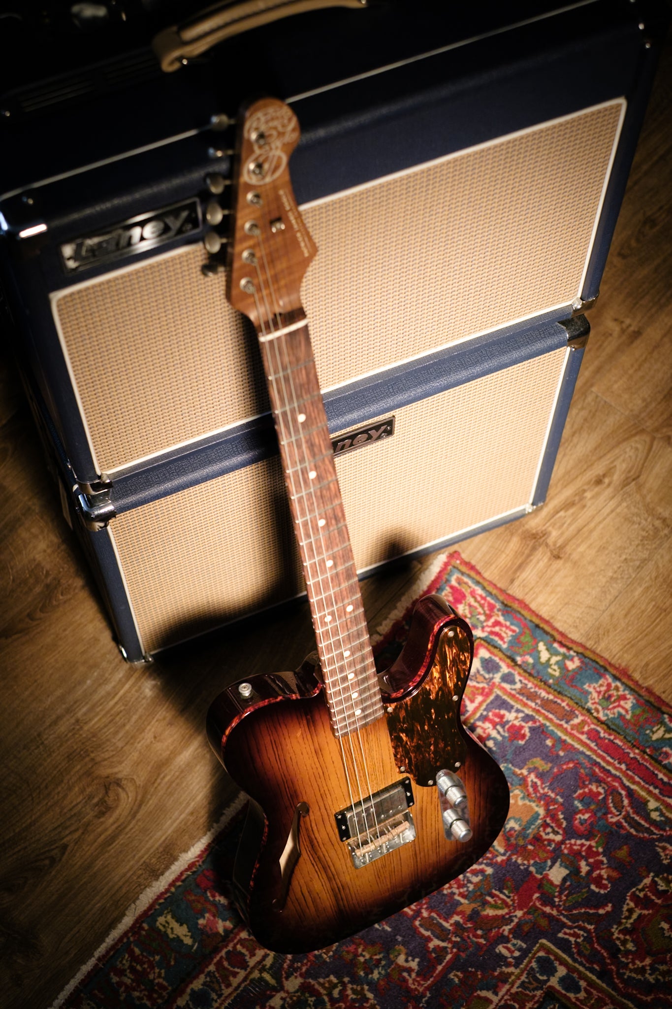 Patrick James Eggle Oz - Cabronita Thinline, 2-Tone Burst #31412