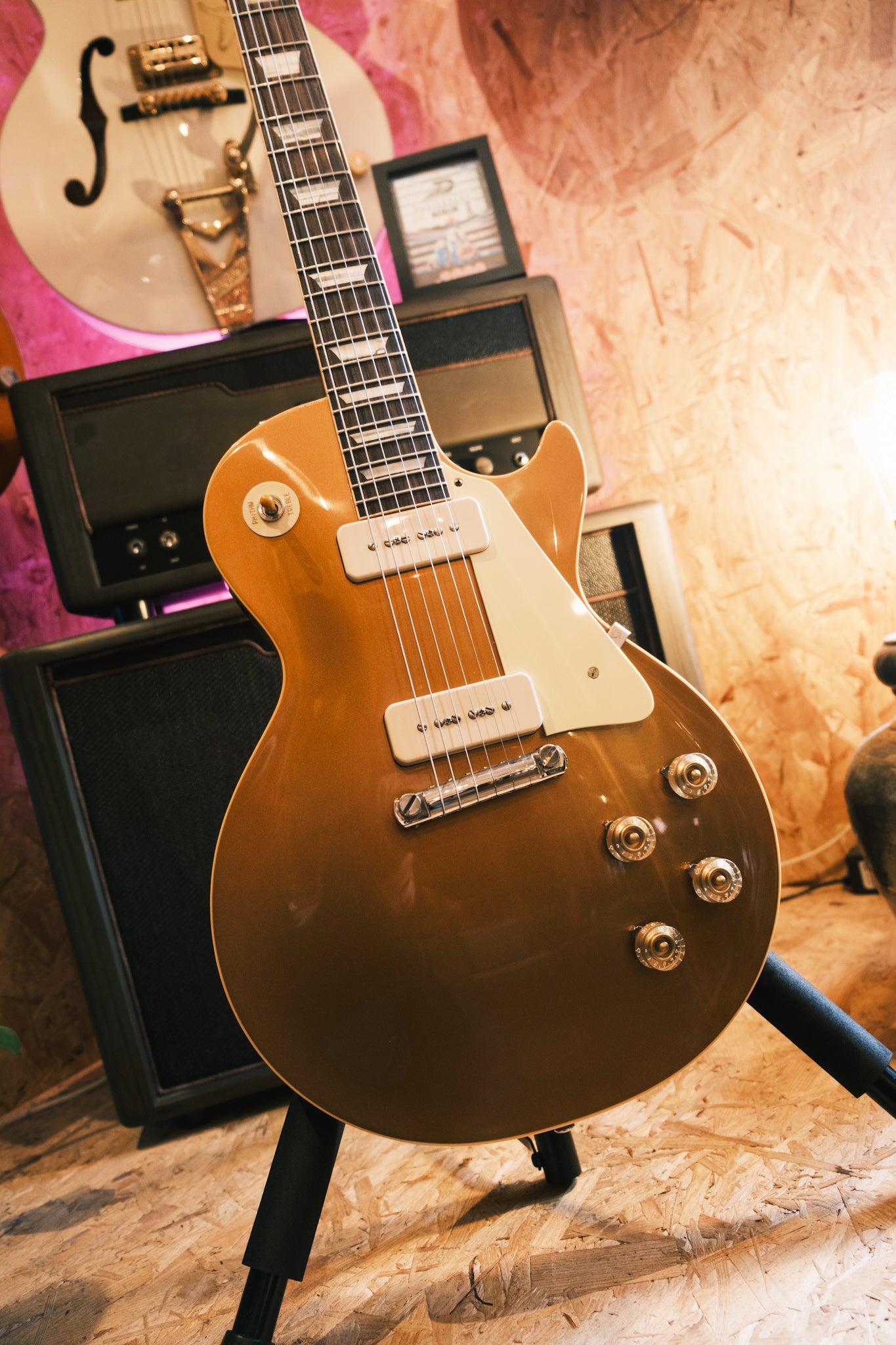 PRE LOVED Gibson Custom Shop 1954 Les Paul Reissue, Double Gold, VOS