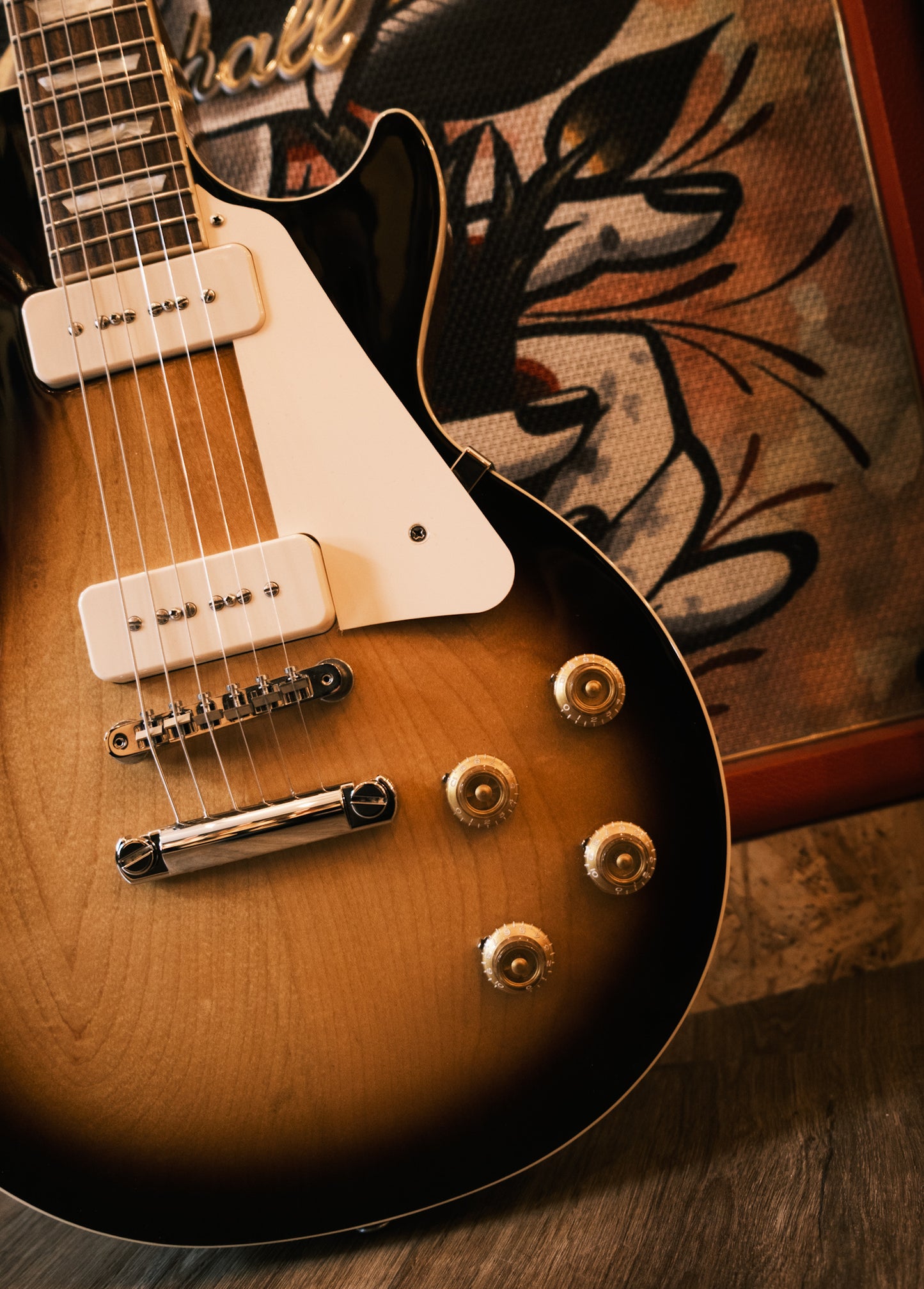 PRE LOVED Gibson 50's Les Paul Standard P90, Tobacco Burst