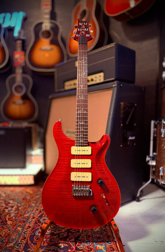 PRE-LOVED PRS Custom 22 Soapbar, Strawberries & Cream.