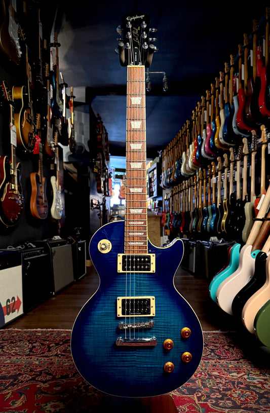 PRE LOVED Epiphone 60's Standard Les Paul Blueberry Burst