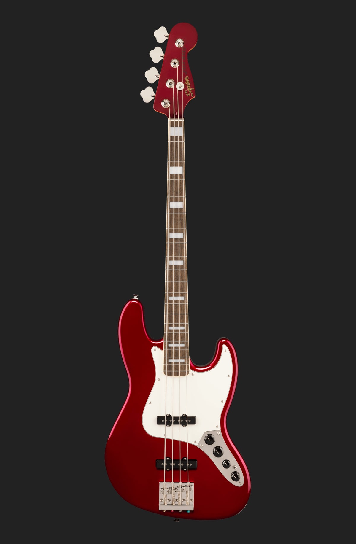 Squier Limited Edition Classic Vibe Active 70's Jazz Bass, Candy Apple Red