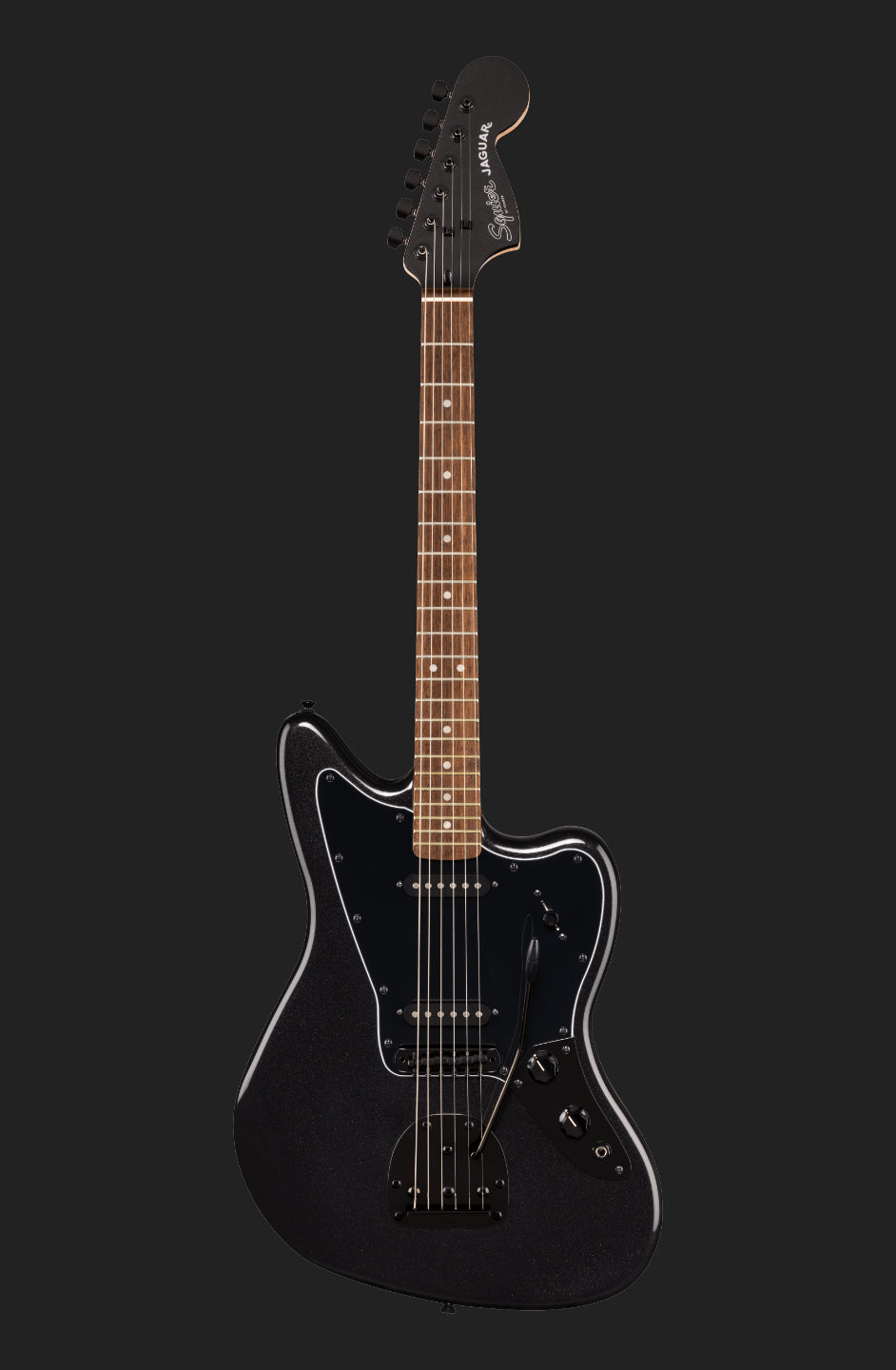 Squier Limited Edition Affinity Series Jaguar, Metallic Black