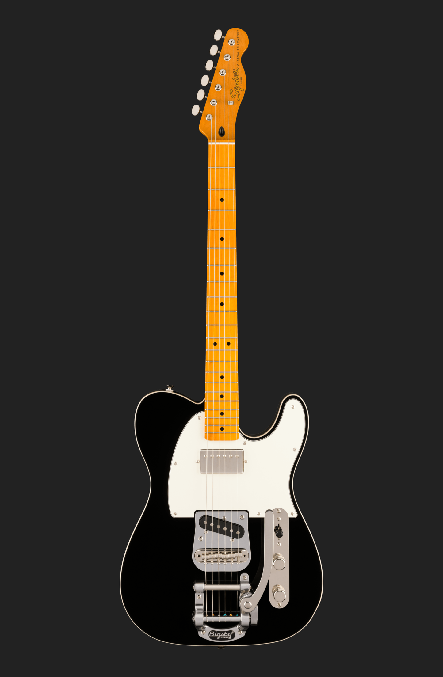 Squier Limited Edition Classic Vibe Custom Telecaster SH with Bigsby, Black