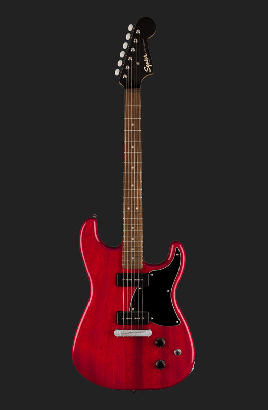 Squier Paranormal Strat-O-Sonic, Crimson Red Transparent