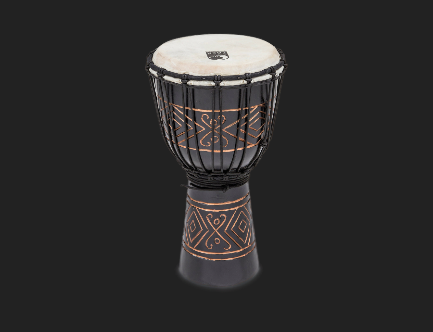 Toca 8" Djembe Street Series, Black Onyx