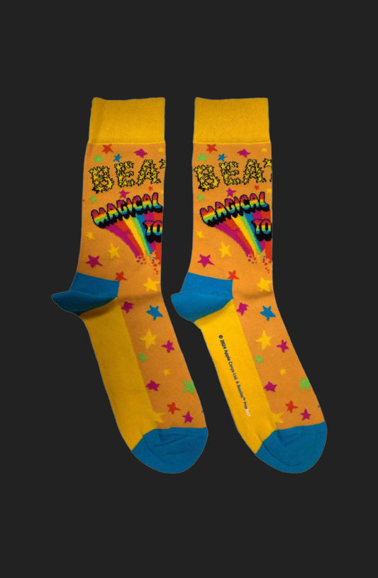 The Beatles Unisex Ankle Socks: Magical Mystery Tour (Orange) (UK Size 7 - 11)