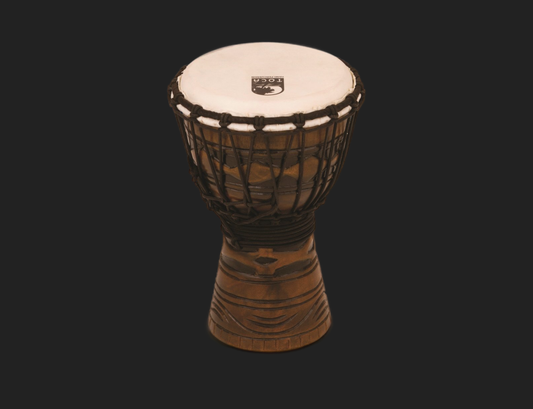 Toca 7" Djembe Origins Series, African Mask