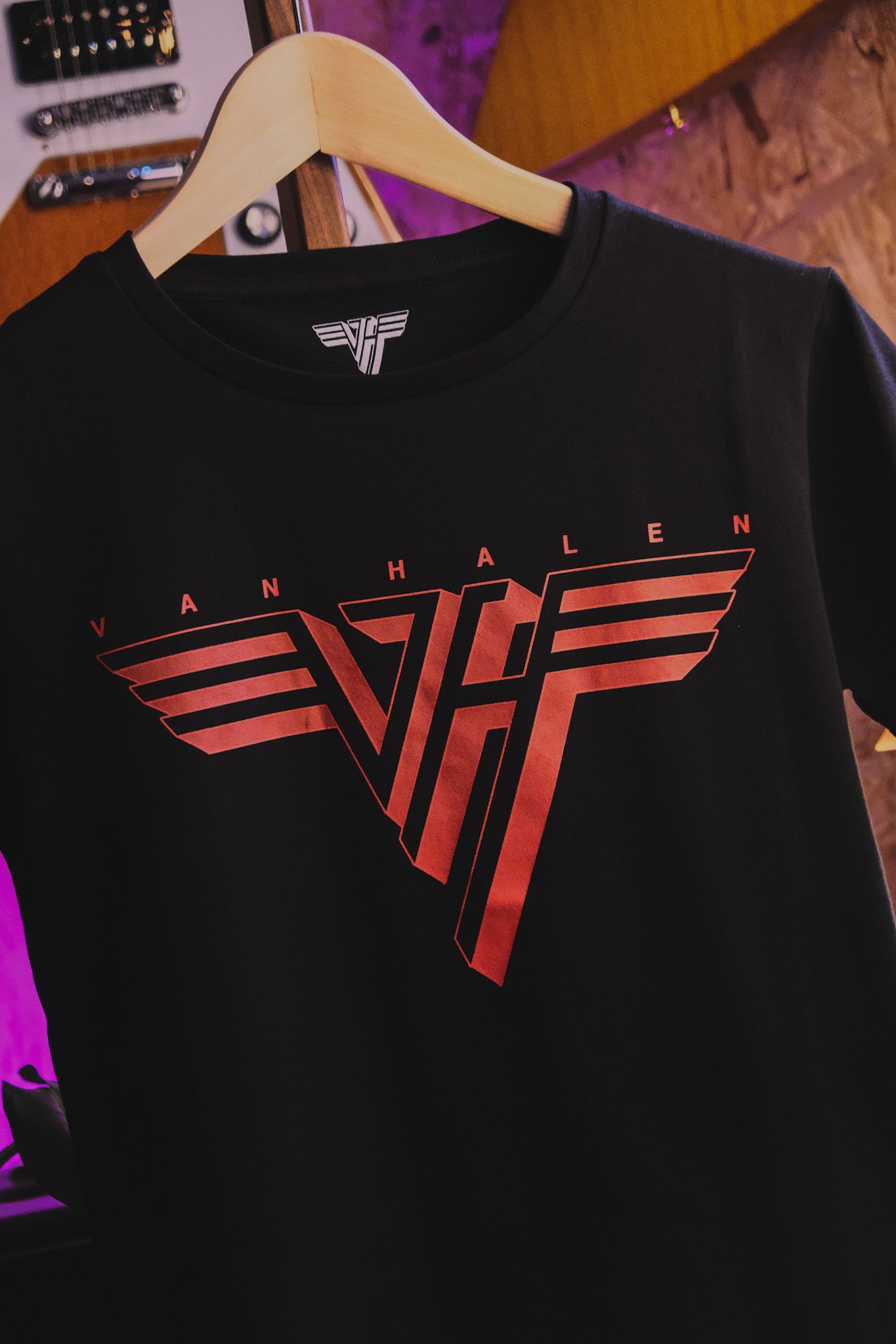 Van Halen Red Logo T-Shirt Ladies