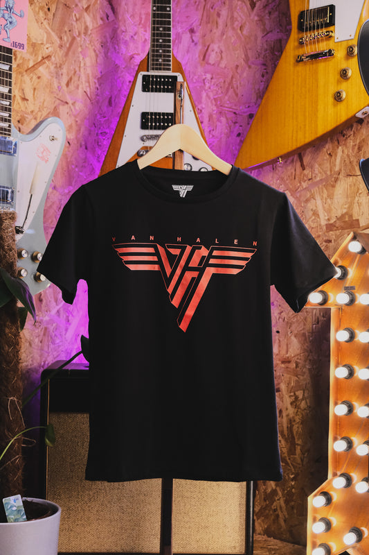 Van Halen Red Logo T-Shirt Ladies