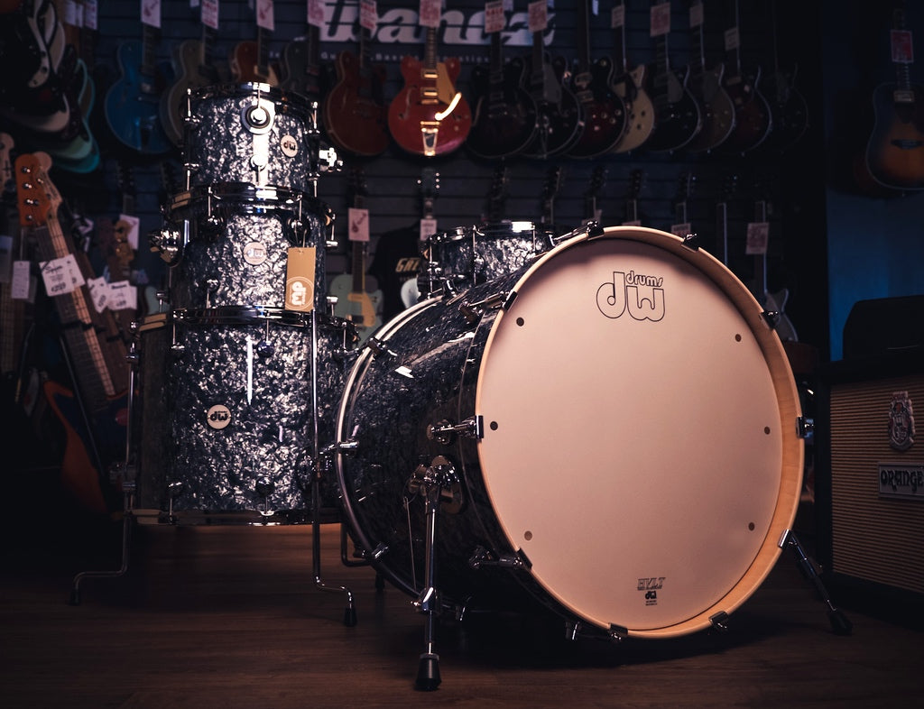 Drum Workshop Design Series Shell Pack in Silver Slate Marine