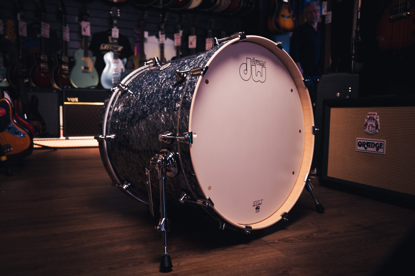 Drum Workshop Design Series Shell Pack in Silver Slate Marine